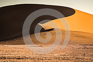 Sand dunes in Erg Chigaga, MHamid, Morocco