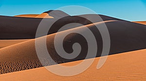 Sand dunes in Erg Chigaga