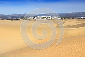 Sand dunes of Gran Canaria