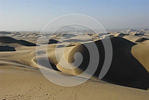 Sand dunes, Huacachina