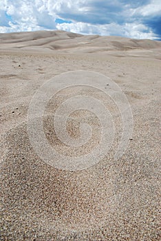 Sand dunes landscape