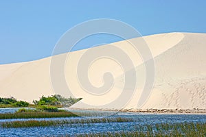 Sand dunes of the lencois maranhenses, Brazil