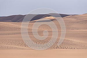 Sand dunes in lut desert