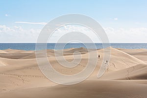Sand dunes of Maspalomas photo