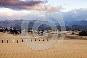 Sand Dunes in Maspalomas