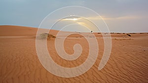 Sand dunes in Mauritania