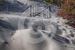 Sand Fence on Cape Cod