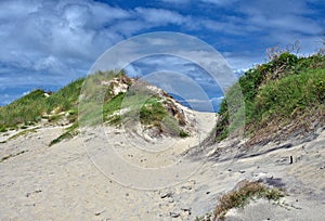 Sand dunes on the Outer Banks