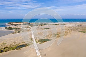 The Sand Dunes of Paoay, Ilocos norte, Philippines