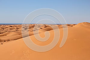 Sand dunes of Pinacate park near puerto peÃÂ±asco, sonora X photo