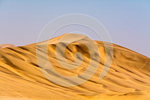 Sand Dunes in the region of swakopmund