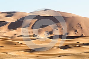 Sand dunes,  Sahara Desert