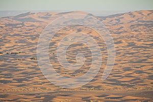 Sand dunes in the Sahara Desert, Morocco