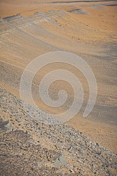 Sand dunes in the Sahara Desert, Morocco