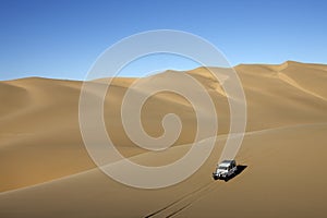 Sand dunes - Sandwich Harbor - Namibia