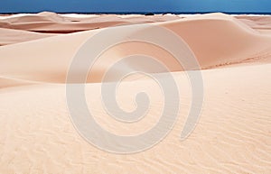 Sand dunes in Stero, 4x4, excursion, Aomak beach protected area, Socotra island, Yemen