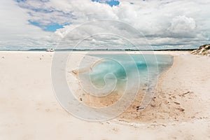Sand dunes and waterholes of Port Stephens photo