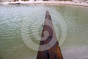 Sand extraction, sand quarry, sandy ground