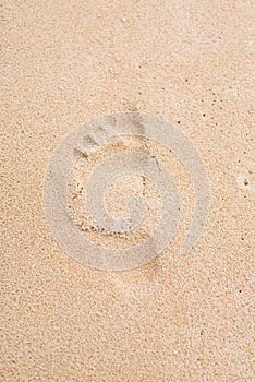 Sand footprints on sand textures