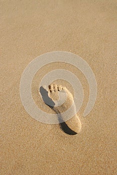 Sand Footstep