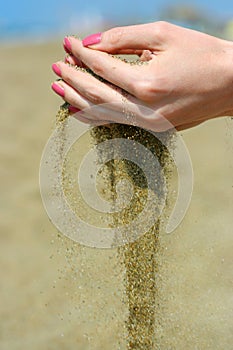 Sand in the hands