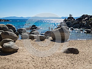 Sand Harbor, Lake Tahoe photo