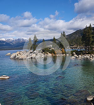 Sand Harbor State Park in Lake Tahoe