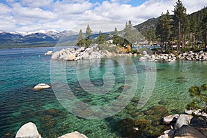 Sand Harbor State Park in Lake Tahoe