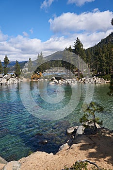 Sand Harbor State Park in Lake Tahoe