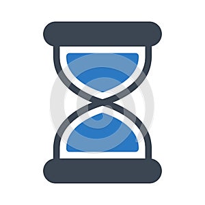 Sand glyph colour vector  icon