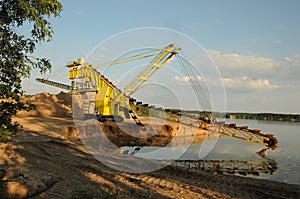 Sand mining