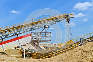 Sand mining