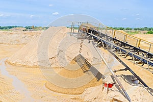 Sand mining