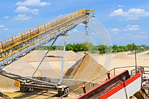 Sand mining