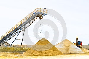 Sand mining