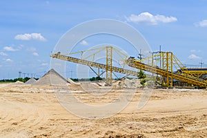 Sand mining