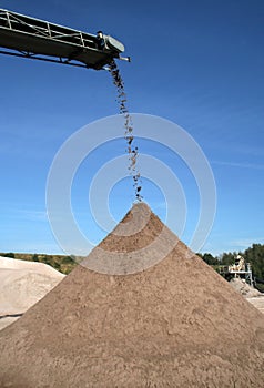 Sand mining in Limburg