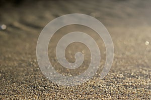 Sand pattern background blur photo