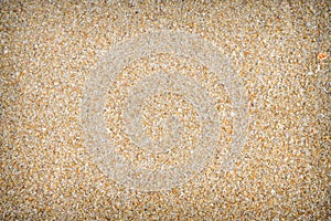 Sand pattern of a beach in the summer