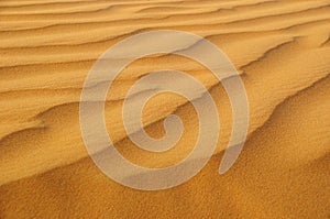 Sand Pattern in desert of UAE