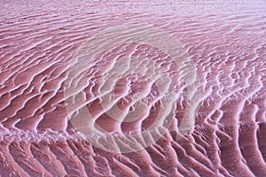 Sand pattern on Namibia desert