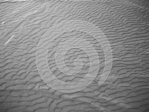 Sand pattern from reflection