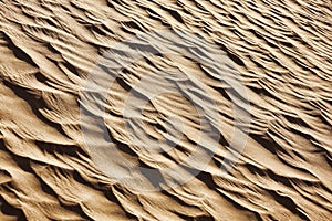 Sand pattern in the Sahara desert.