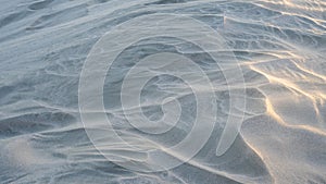 Sand pattern on th sealine sand dunes