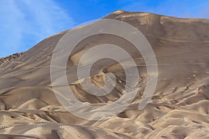 Sand pattern of vocano