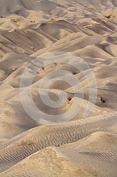 Sand pattern of vocano