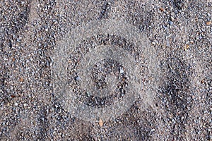 Sand picture - a group of sand grains