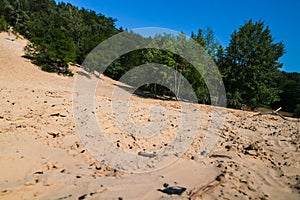 Sand pit at Grunewald forest, Berlin