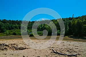 Sand pit at Grunewald forest, Berlin