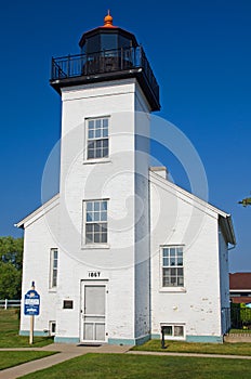 Sand Point Lighthouse Escanaba, Michigan